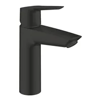 GROHE Lavaboarmatur Start M-Size Mattschwarz - Material: Metall - Anschlussmass: 1/2 - Farbe: Schwarz - Ausführung: Einhebelmischer - Produktfamilie: Start