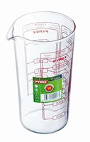 Pyrex Messbecher 5 dl, Transparent - Produkttyp: Messbecher - Materialtyp: Glas - Material: Borosilikatglas - Detailfarbe: Transparent - Set: Nein - Verpackungseinheit: 1 Stück