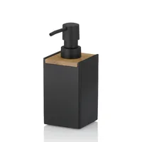 Kela Seifenspender Cube 300 ml, Schwarz - Wandmontage: Nein - USB-Schnittstelle: Nein - Sensor-Technik: Nein - Detailfarbe: Schwarz - Fassungsvermögen: 300 ml
