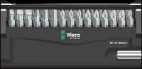 Wera Bit-Check 30 Metal 1 SB