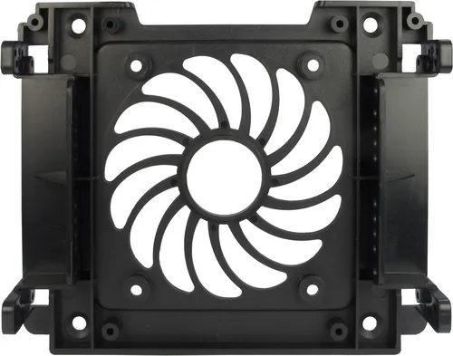 Inter-Tech Einbaurahmen 1x5,25 für 1x2,5 / 1x3,5 /12cm Lüft.