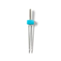 Prym Nähmaschinennadel Doppel/Stretch Nr. 75/0.4 mm - Verpackungseinheit: 1 Stück - Detailfarbe: Silber - Produkttyp: Nähmaschinennadel