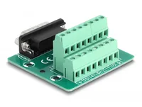 D-Sub 15 Pin Stecker zu Terminalblock für Hutschiene