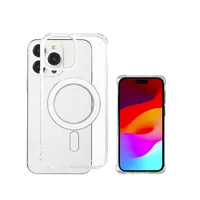 4smarts Back Cover Hybrid Case Ibiza UltiMag iPhone 15 Plus - Grundfarbe: Transparent - Fallsicher: Nein - Kompatible Hersteller: Apple - Detailfarbe: Transparent - Mobiltelefon Kompatibilität: iPhone 15 Plus - Material: Polycarbonat (PC) - Thermoplastisc