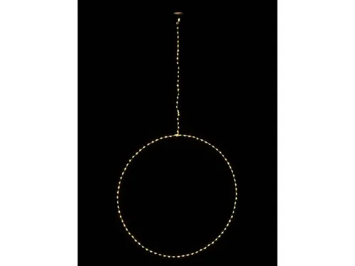 COCON LED-Ring, Draht, Ø 50 cm - Betriebsart: Batteriebetrieb - Fernbedienung: Nein - Aussenanwendung: Nein - Anwendungszweck: Hängend - Timerfunktion: Ja - Set: Nein