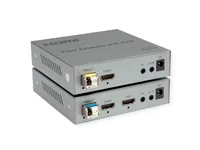 ROLINE KVM Verlngerung ber LWL, HDMI 4K, USB, 20 km