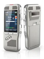 Philips Diktiergerät Digital Pocket Memo DPM8500 - Schnittstellen: 3.5-mm-Kopfhöreranschluss - 3.5-mm-Mikrofoneingang - MicroSD - SD Card - Produkttyp: Diktiergerät
