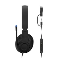 Belkin On-Ear-Kopfhörer Inspire Schwarz - Detailfarbe: Schwarz - Kopfhörer Ausstattung: Lautstärkebegrenzung - Mikrofon - Spritzwassergeschützt - Verbindungsmöglichkeiten: Kabelgebunden - Einsatzbereich: Kinderkopfhörer - Trageart: On-Ear (Ohraufliegend) 