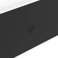 EGLO Leuchten VALGIANO Akku-Aussenwandleuchte eckig LED Touch Schwarz - Betriebsart: Akkubetrieb - Smart Home: Nicht kompatibel - Dimmbar: dimmbar - Produkttyp: Akku-Leuchte - Wandleuchte - Lichtsensor (Dämmerung): Nein - Timerfunktion: Nein