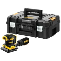 DEWALT Akku-Vibrationsschleifer DCW200NT 18 V, Solo - Ausstattung: Mit Koffer - ohne Akku & Ladegerät - Produktkategorie: Schwingschleifer - Werkzeugaufnahme: Klettverschluss - Akkusystem: DeWalt XR 18 V - Set: Nein - Spannung: 18 V