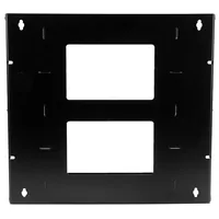 8U WALL-MOUNT RACK WITH SHELF .