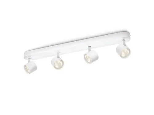 Philips Aufbauspot MyLiving Star 56244/31/16 Weiss - Leuchten Kategorie: Deckenleuchte - Betriebsart: Netzbetrieb - Lampensockel: LED fest verbaut - Farbtemperatur Kelvin: 2700 K - Gesamtleistung: 18 W - Farbwiedergabeindex CRI: 80