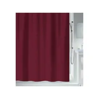 spirella Duschvorhang Primo 120 x 200 cm, Burgunder - Breite: 120 cm - Höhe: 200 cm - Detailfarbe: Burgunder - Produkttyp: Duschvorhang - Detailmaterial: Polyester (PES) - Grundmaterial: Polyester (PES)