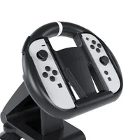 Nacon Faltbares Rad – schwarz [NSW2] - Verbindungsmöglichkeiten: Keine - Plattform: Nintendo Switch 2 - Controller Typ: Lenkrad - Detailfarbe: Grau - Schwarz