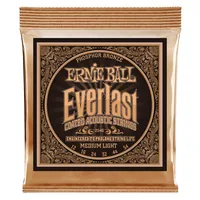 Ernie Ball Gitarrensaiten 2546 Everlast Coated PB – Medium Light 12-54 - Packungsgrösse: Satz - Zu Instrument: Westerngitarre - Saitenanzahl: 6-Saiter