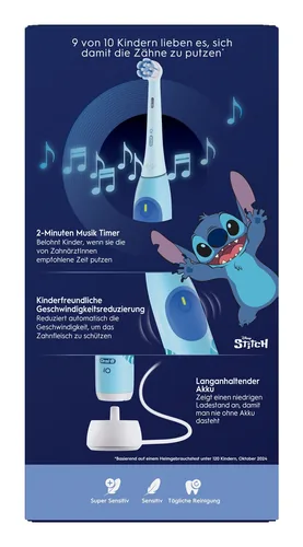 Oral-B iO Kids Stitch Child Rotating toothbrush Blue