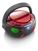 Lenco SCD-550 Digital 3.6 W FM Red MP3 playback