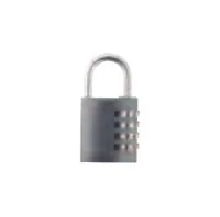Abus Zahlenschloss 145/20 Lock-Tag Titanium Aluminium - Schlossart: Zahlenschloss - Set: Nein - Aussenanwendung: Ja