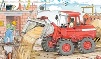 Ravensburger Puzzle Mein Bagger - Motiv: Arbeitswelt - Altersempfehlung ab: 3 Jahren - Tiefe: 26 cm - Eigenschaften: Keine Eigenschaft - Zertifikate: Keine Zertifizierung - Breite: 14.5 cm