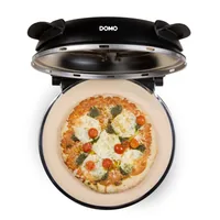 Domo DO9285PZ pizza maker/oven 1 pizza(s) 1200 W Black