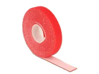 DELOCK Kabelbinder Klettverschluss 3000x13mm 1x Rol rot