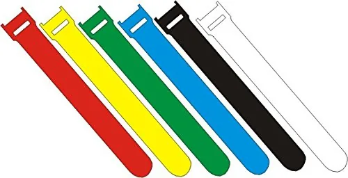 FASTECH Klettkabelbinder ETK-3-1 13 x 150 mm Schwarz, 100 Stück - Breite: 13 mm - Länge: 0.15 m - Produkttyp: Klettkabelbinder - Ausstattung Kabelmanagement: Haftend - Wasserfest - Wiederverwendbar - Verpackungseinheit: 100 Stück - Material: Kunststoff