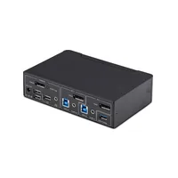 2-PORT DISPLAYPORT KVM SWITCH 4K 60HZ USB 3.0 EDID MANAGEMENT