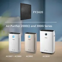Philips Aktivkohlefilter FY2420/30 1 Stück - Kompatibilität: Philips Luftreiniger 2000er Serie - Verpackungseinheit: 1 Stück