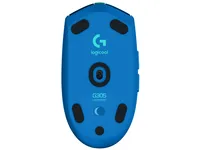 Logitech Gaming-Maus G305 Lightspeed - Maus Features: Ein-/Ausschalter - Scrollrad - Bedienungsseite: Universal - Detailfarbe: Blau - Gewicht: 99 g - Verbindungsart: Kabellos - Schnittstelle: USB-A