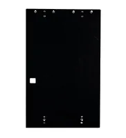 2N Montageplatte IP Verso / LTE Verso 2 x 3 Module - Detailfarbe: Schwarz - Tiefe: 4 mm - Breite: 214 mm - Höhe: 340 mm - Zubehörtyp: Montagerahmen - Produktserie: 2N