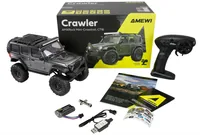 Amewi RC Crawler Mini-D90 AMXRock 4WD 1:16 RTR grau