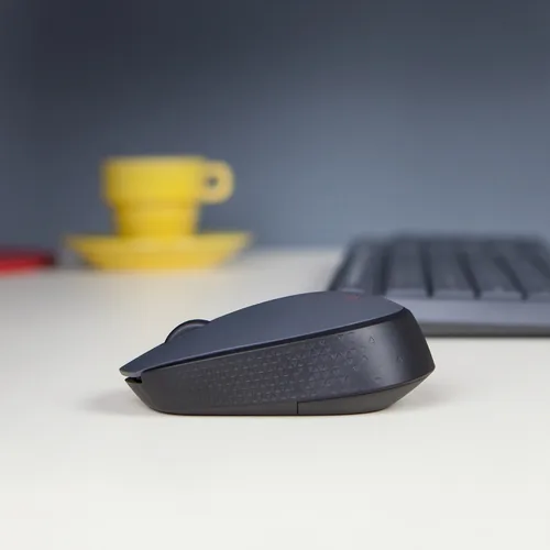 Logitech Maus M170 , kabellos - Maus-Typ: Mobile - Maus Features: Scrollrad - Bedienungsseite: Universal - Detailfarbe: Grau - Verbindungsart: Kabellos - Schnittstelle: USB-A
