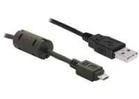 DeLOCK Cable USB 2.0 A to USB-micro B - 3m USB cable USB A Micro-USB B Black