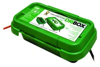 DRiBox Kabelbox 95 x 200 x 80 mm - Breite: 200 mm - Länge: 950 mm - Tiefe: 80 mm - Anwendungsbereich: Outdoor - Detailfarbe: Grün
