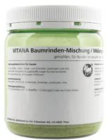 Vitana Hunde-Nahrungsergänzung Baumrinden-Mischung, 275 g - Nahrungsergänzungstyp: Pulver - Tierbedürfnis: Kein besonderes Bedürfnis - Zertifikate: Keine Zertifizierung - Packungsgrösse: 275 g - Produkttyp: Ergänzungsfutter - Cannabinoide: Keine