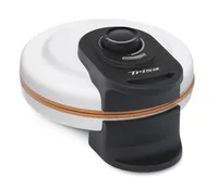 Trisa Waffeleisen Retro Waffles Bronze/Weiss - Leistung: 800 W - Anzahl pro Durchgang: 5 - Motiv: Ohne Motiv