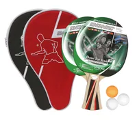 DONIC Schildkröt Tischtennis Set Top Team 400 - Anzahl Bälle: 3 - Anzahl Schläger: 2