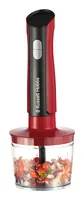Russell Hobbs Stabmixer Desire 3 in 1 Rot - Motorleistung: 500 W - Funktionen: Mixen - Pürieren - Zerkleinern - Detailfarbe: Rot - Kabelgebunden: Ja - Set: Ja