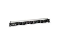 Equip 19 Steckdosenleiste CEE77 90->9xSchuko Alu.