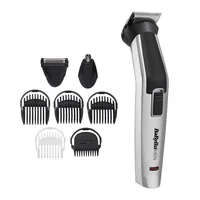 Babyliss MT726E - Rasierart: Trocken - Körperbereich: Augenbrauen - Bart - Gesicht - Körper - Nase - Ohr - Detailfarbe: Schwarz - Minimale Schnittlänge: 1 mm - Maximale Schnittlänge: 7 mm - Trimmer Funktionen: Bartschneider - Haarschneider - Körpertrimmer