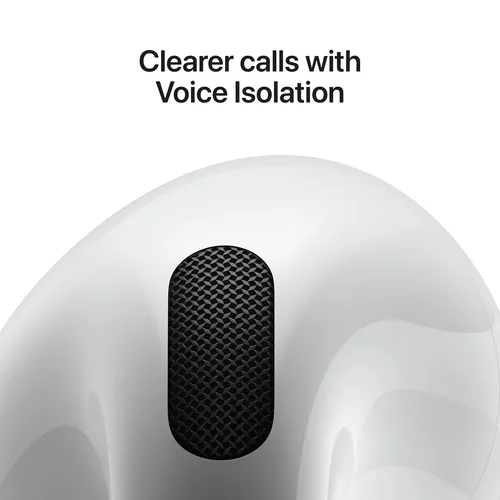 Apple AirPods 4 Headset True Wireless Stereo (TWS) In-ear Calls/Music/Sport/Everyday Bluetooth White