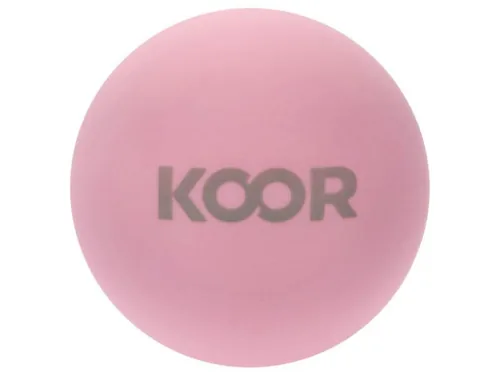 KOOR Faszientraining Ball Rosa - Farbe: Rosa - Sportart: Fitness - Härtegrad: Hart - Körperbereich: Alle Körperbereiche