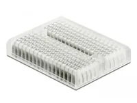 Delock Breadboard Experimentier-Mini 170 Kontakte Transparent - Zubehörtyp: Breadboard - Set: Nein