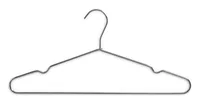 Zeller Present Kleiderbügel Set, 4-tlg., Metall Silber - Material: Metall - Detailfarbe: Silber