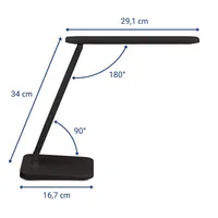 MAUL MAULsally table lamp SMD LED Module 3 W LED E Black