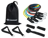 Schildkröt Fitness Fitnessband Expander Resistance Tube (5 pcs.) - Widerstand: Stark - Sehr stark - Mittel - Leicht - Extra leicht - Farbe: Mehrfarbig - Sportart: Fitness