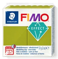 Fimo Modelliermasse Fimo effect 57g Grün metallic - Packungsgrösse: 57 g - Trocknung: Ofenhärtend - Modelliermasse Art: Modelliermasse - Set: Nein - Anwender: Hobbyanwender - Kinder - Künstler - Detailfarbe: Grün