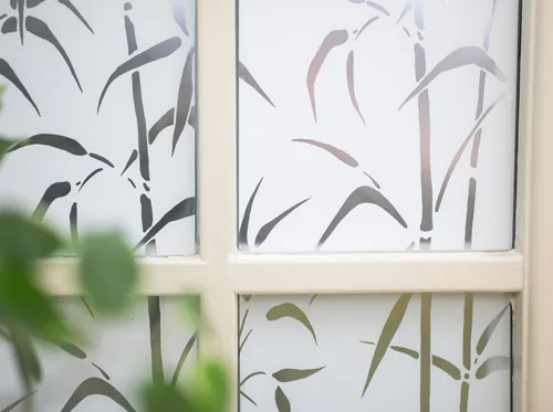 d-c-fix Fensterfolie Bamboo 67.5 x 150 cm - Befestigung: Statisch haftend - Breite: 67.5 cm - Detailfarbe: Transparent - Länge: 150 cm