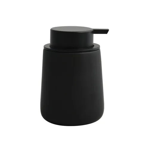 MSV Seifenspender Maonie 320 ml, Schwarz matt - Fassungsvermögen: 320 ml - USB-Schnittstelle: Nein - Detailfarbe: Schwarz matt - Wandmontage: Nein - Sensor-Technik: Nein