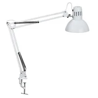 MAUL LED-Tischleuchte MAULstudy Klemme E27, weiß